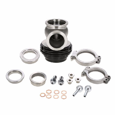 

MVS 38mm Wastegate Aluminum Top Steel V-band External Waste Gate for Supercharge Turbo Manifold 14PSI