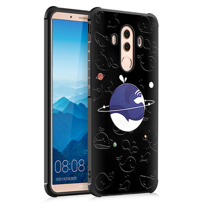 

Goowiiz Fashion Phone Case For Huawei Mate 1010 Pro Luxury 3D Cute Cartoon Slim Full Soft Silicone Prevent falling