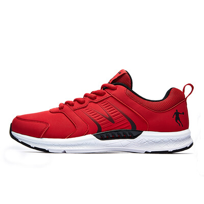 

Jordan mens shoes leather sports shoes mens lightweight shock absorber mens running casual shoes XM4580229B Aurora red black 44