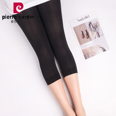 

Pierre Cardin Leggings Womens Seven-Piece Thin Elastic Cotton Skinny Pants Black Leggings Black 2 Pack One Size
