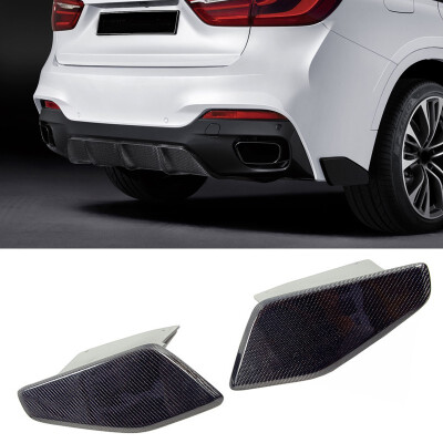 

Carbon fiber Rear Splitter Rear Side Valences Fit For BMW F16 X6 -Sport