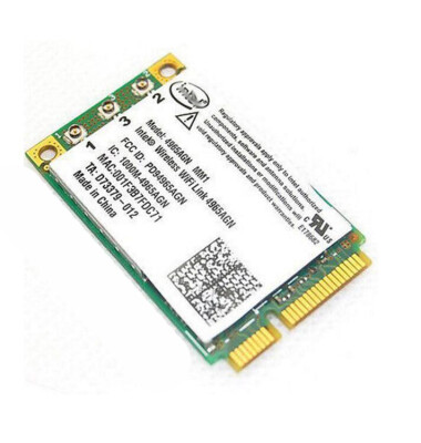 

Wireless Adapter Card for Intel Dual band -N WiFi Link 4965 AGN 4965agn Mini PCI-E 300Mbps 80211n 245 GHz for HP 441086-001