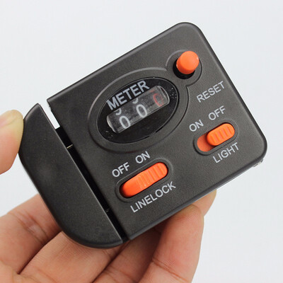 

Fishing Length Line Counter Clip On Rod Gauge Depth Finder Tester Meter Digital Jigging 0-999M For Fisher