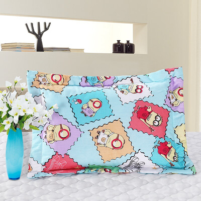 

Jingdong supermarket] Aiwei bedding home textiles with thin cotton students children pillowcase cotton small pillow bag bag 1 (small Meng people 36 * 46