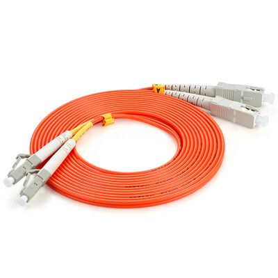 

Shengwei FMC-205 Carrier Grade Fiber Jumper LC-SC Multimode Dual-Core Transceiver Pigtail 3m