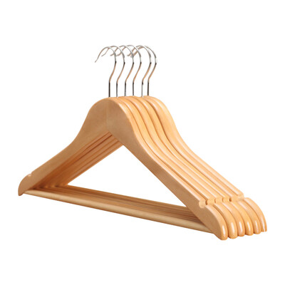 

Bingyou solid wood hanger clothes rack clothes hanging clothes large clothes drying rack 3 Pack