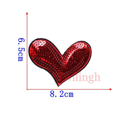 

1Pcs Gesture Hand Patches Iron On Embroidered Patch Applique Sewing Fabric Repair Clothes Patch Stickers Garment DIY Accessories