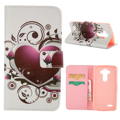 

MOONCASE Case for LG G4 Flip Leather Wallet Card Slot Foldable Stand Feature Case Cover [Pattern series] /a07