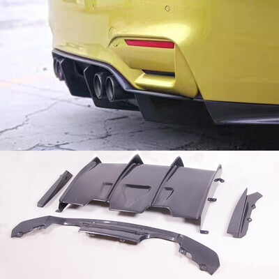 

P-M Style Carbon fiber Bumper Rear Diffuser Fit For BMW F80 M3 F82 M4