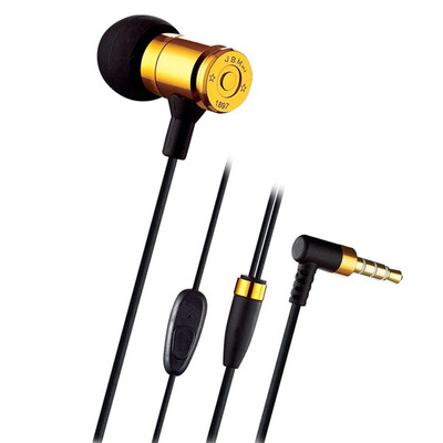

JBMmj 007 high quality metal earbuds metal bullet model music headset For iPhone Android xiaomi high-end smartphones