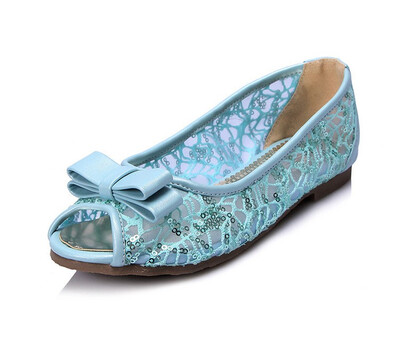 

women shoes flat peep toe sandal slip on sequin fabric