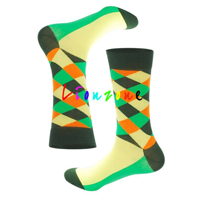 

Colour Crew Cotton Happy Socks MenWomen British Style Casual Harajuku Designer Brand Fashion Novelty Art For Couple Funny