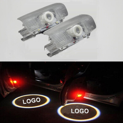 

Car Auto Door LED Courtesy laser Projector Logo Ghost Shadow Light Lamp For AUDI Q5 Q3 Q7 A6L A1 A3 A5 A7 A8L