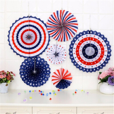 

Birthday party decoration paper fan flower set background wall shopping mall DIY ornaments wedding room window decorative fans