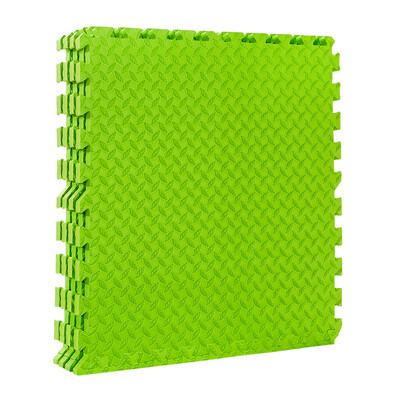 

Mingde Meitoku 606025cm 4 pieces green leaf pattern floor mat childrens bedroom crawling mat stitching pad PE foam pad baby climbing mat