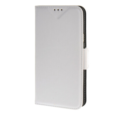 

MOONCASE Samsung Galaxy A7 Case Oil Skin Leather Card Flip Wallet Slot Bracket Back Case Cover White