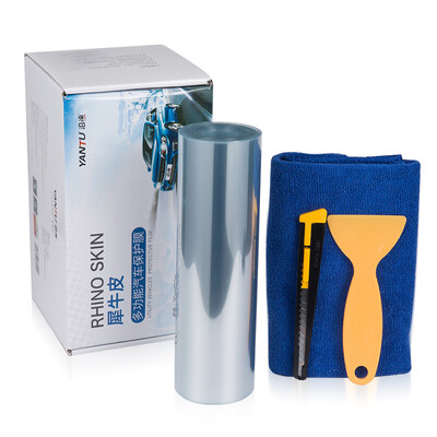 

Along the way Q45 6 meters car rhinoceros leather protective film instrument panel protective film car door handle film door wrist / bowl paste