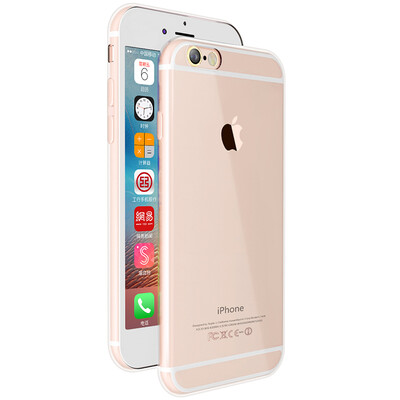

Jingdong self BIAZE Apple 6 6S Plus phone shell iPhone6 ​​ 6S Plus protective cover all-inclusive anti-drop transparent soft shell fresh series JK05-transparent white