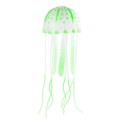 

5.5" Artificial Glowing Effect Fish Tank Decoration Aquarium Jellyfish Ornaments