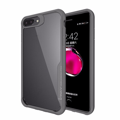 

Heavy Duty Clear Case For iPhone 7&8 Flexible Bumper Transparent Back Case Cover For iPhone 7 8 Plus Crystal Case
