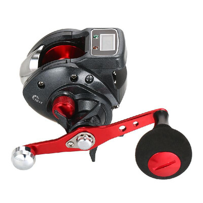 

Fishing Wheel Low Profile Linecounter Reel Ball with Digital Display