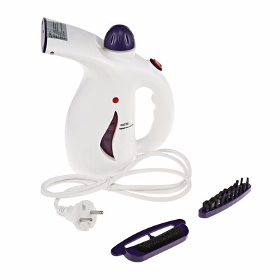 

Handheld Ironing Machine Portable Garment Steamer with Brushes Two adjustable use ways 200ml visible water tank - Two brushes