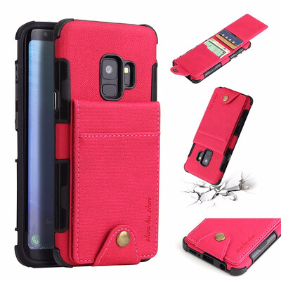 

SHS Phone Case For Huawei P20P20 ProP20 LiteNova 3E Fashion Linen Clasp Card slot Multifunctional Wallet Full Cover