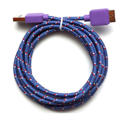 

3Ft 6Ft 10Ft Colorful Braided Micro USB 30 Data Sync Charger Cable For Samsung Galaxy S5 Note 3