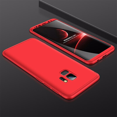 

Goowiiz Phone Case For Samsung Galaxy S8S8 PlusS9S9 Plus Fashion Color collision 360 Degree Coverage PC