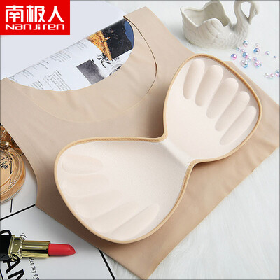 

Antarctic Nanjiren seamless underwear female no steel ring sports bra shockproof running vest gathered to receive the breast milk sleep bra color