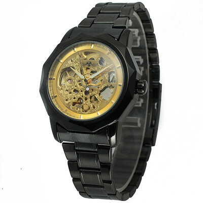

Winner skeleton mechanical watch w217