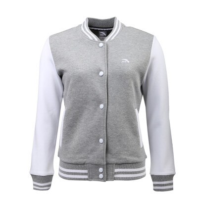 

ANTA (ANTA) 16538706-2 Korean hit color life leisure knitting sports jacket female mulberry red / BC17 gray gray ash