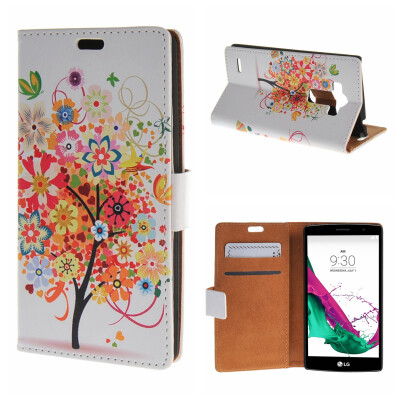 

MOONCASE LG G4 Beat G4S ЧЕХОЛ ДЛЯ Flip Wallet Card Slot Stand Leather Folio Pouch /a12