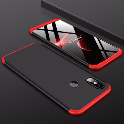 

Goowiiz Phone Case For Xiaomi Mi 88 SE6XA2Note 3 Fashion Color collision 360 Degree Coverage PC Full Protection