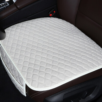 

Chunyang chunyang pure linen car seat single seat small square pad summer cool pad home office seat cushion sweat-absorbent breathable four seasons universal