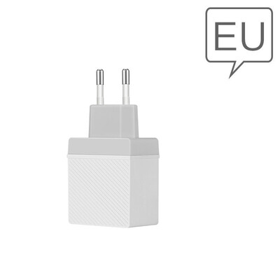 

HOCO 5V 24A Universal Dual USB Charger Wall Charger EU US UK Plugs Portable for iPhone Samsung Xiaomi Charging Double Adapter