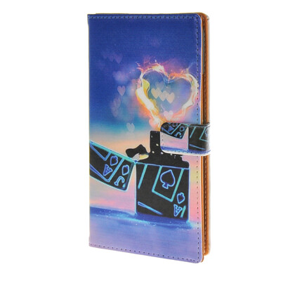

MOONCASE Case for HTC One M9 Pattern series Leather Flip Wallet Card Slot Stand Back Cover