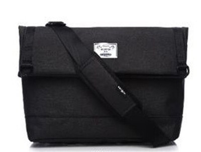

Simple casual cross section shoulder bag Messenger bag male canvas Korean wave student portable Oxford cloth male bag