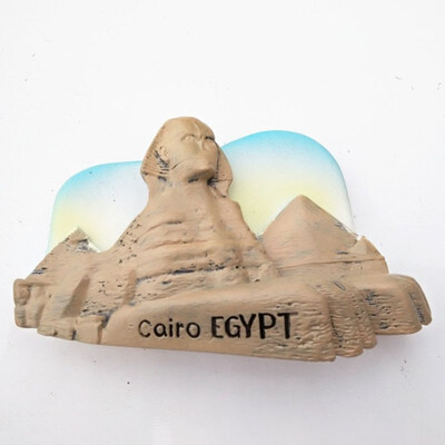 

1Pcs Creative Hot sale Egypt Tourism Resin Fridge Magnets Sticker Refrigerator Magnetic Stickers Home Decoration Craft Gift