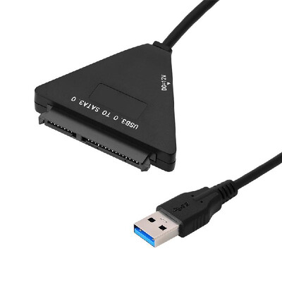 

USB 30 To External 25" 35" SATA III HDD SSD Hard Drive Converter Adapter Cable for Mac Win 8 OS