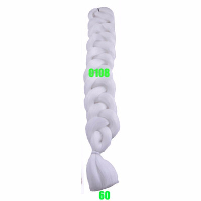 

Jumbo Braids Synthetic Braiding Hair 23 Color Available 165g 41 Inch Hair Extension Pink Blue Green 1pce