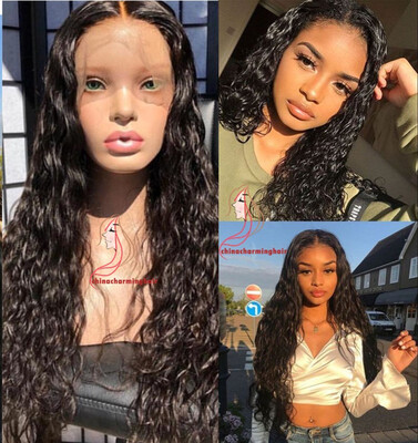 

Free Part Full Lace Human Hair Wigs With Baby Hair 9A Natural Hairline wet wavy Brazilian Virgin glueless full lace Wigs For Black