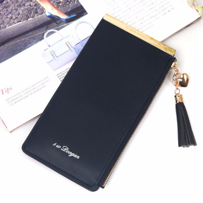 

LADIES Multi card wallet female long card bag PU leather large capacity card clip bank card bag