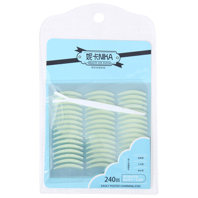 

Jingdong supermarket Nicole NIKA invisible double eyelid paste 240 on NK2504M standard invisible breathable waterproof traceless with push button eyeliner paste paste