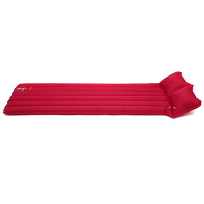 

Outdoor Portable Pillow Amphibious Inflating Air Mat Pad Camping Sleep Mattress
