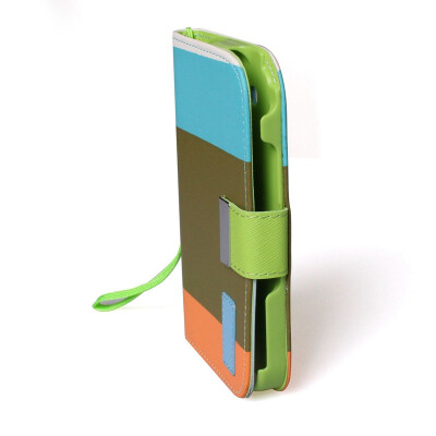 

PU Leather Blue&Army green&Orange New for Samsung Galaxy S III I9300 Wallet