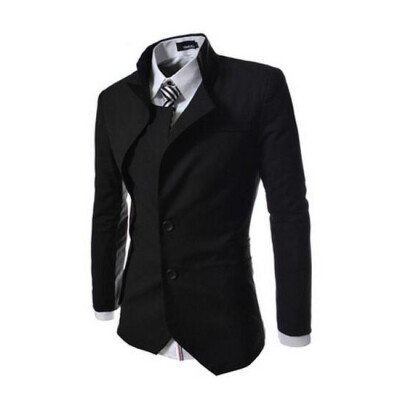 

Zogaa New Mens Suit Irregular Slim