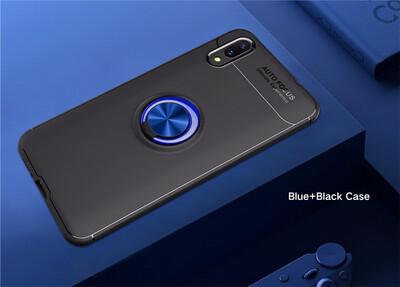 

Goowiiz Phone Case For VIVO NexNex  Luxury Metal Ring Magnetic Bracket TPU Shockproof Cooling
