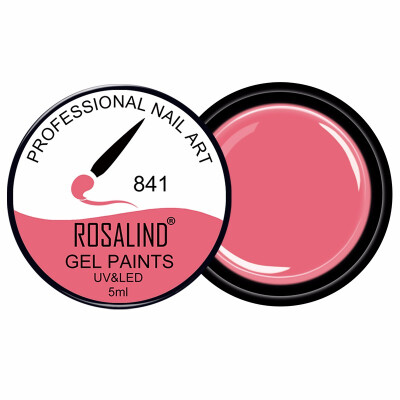 

ROSALIND Gel Varnish 5ml 142 Pure Colors UV Gel Manicure DIY Nail Art Gel Polish Design Nail Painting Color gel lacquer801-880