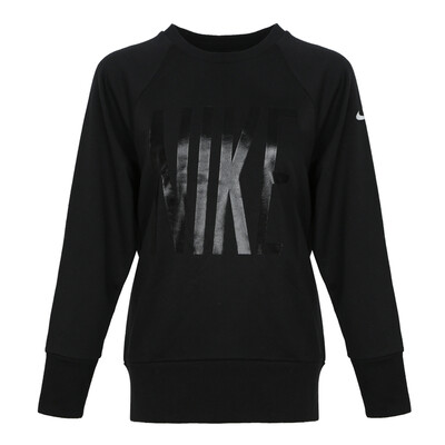 

Nike NIKE Womens Sweater Pullover AS W NK DRY TOP CREW GRX HO Sportswear 929685-010 Black XL